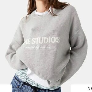Master Grey Knit Sweater
